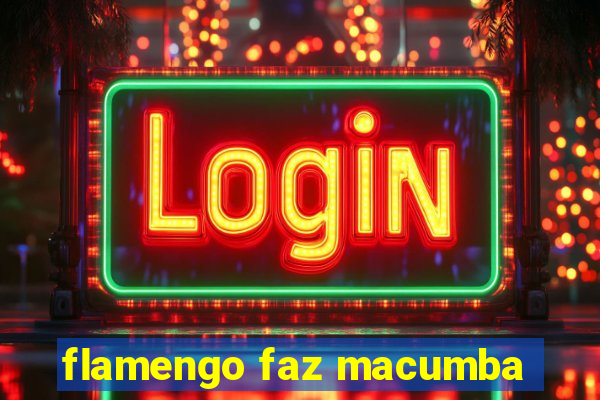 flamengo faz macumba